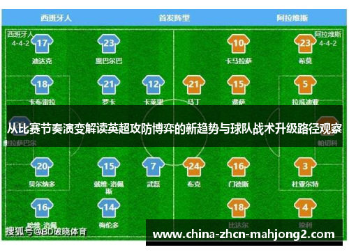 从比赛节奏演变解读英超攻防博弈的新趋势与球队战术升级路径观察